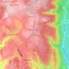 Coalway topographic map, elevation, terrain