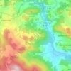 Vocking topographic map, elevation, terrain