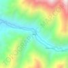 Chillaco topographic map, elevation, terrain