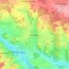 Rieggers topographic map, elevation, terrain