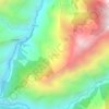 Khare topographic map, elevation, terrain