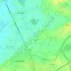 Le Bourg topographic map, elevation, terrain