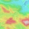 Santa Luzia topographic map, elevation, terrain