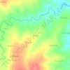 Aringa topographic map, elevation, terrain