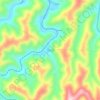 Jonancy topographic map, elevation, terrain