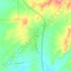 Gamerco topographic map, elevation, terrain