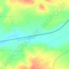 Walcott topographic map, elevation, terrain