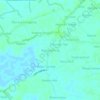 Banyu Hirang topographic map, elevation, terrain