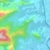 Pico do Urubu topographic map, elevation, terrain