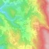 L'Aiguillon topographic map, elevation, terrain