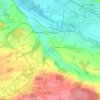 Oberbussnang topographic map, elevation, terrain