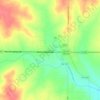 Harper topographic map, elevation, terrain