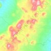 Lare topographic map, elevation, terrain