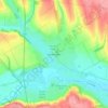 Kryve Ozero topographic map, elevation, terrain