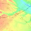 Ligao topographic map, elevation, terrain