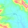 井字镇 topographic map, elevation, terrain