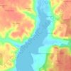 Simms Landing topographic map, elevation, terrain