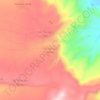 Adi Nefas topographic map, elevation, terrain