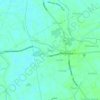 Taloy topographic map, elevation, terrain