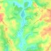 Caramore topographic map, elevation, terrain