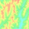 Solomon topographic map, elevation, terrain