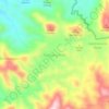 Bambang Buda topographic map, elevation, terrain