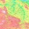 和政县 topographic map, elevation, terrain