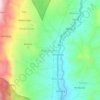 Bubun Lamba topographic map, elevation, terrain