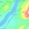 Newbuildings topographic map, elevation, terrain