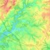 Montgomery Village topographic map, elevation, terrain