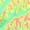 East Finley topographic map, elevation, terrain