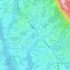 Cope Heights topographic map, elevation, terrain