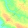Porão topographic map, elevation, terrain
