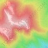 Mount Hermann topographic map, elevation, terrain