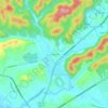 Windy Hill topographic map, elevation, terrain