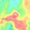 Mount Selwyn topographic map, elevation, terrain