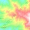Arale Utara topographic map, elevation, terrain