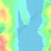 Grosse Point topographic map, elevation, terrain