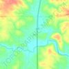 Fulton topographic map, elevation, terrain