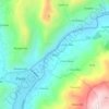 Chicti topographic map, elevation, terrain