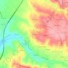 Graveto topographic map, elevation, terrain