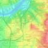 Candlelight Terrace topographic map, elevation, terrain