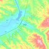 Fanli topographic map, elevation, terrain