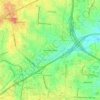 Sherwood Village topographic map, elevation, terrain