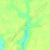 São José topographic map, elevation, terrain