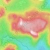 Mont du Lac à l'Empêche topographic map, elevation, terrain
