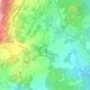 Peralejo topographic map, elevation, terrain