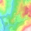 O Valiño topographic map, elevation, terrain