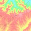 Starlight topographic map, elevation, terrain