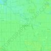 Lehigh Acres topographic map, elevation, terrain